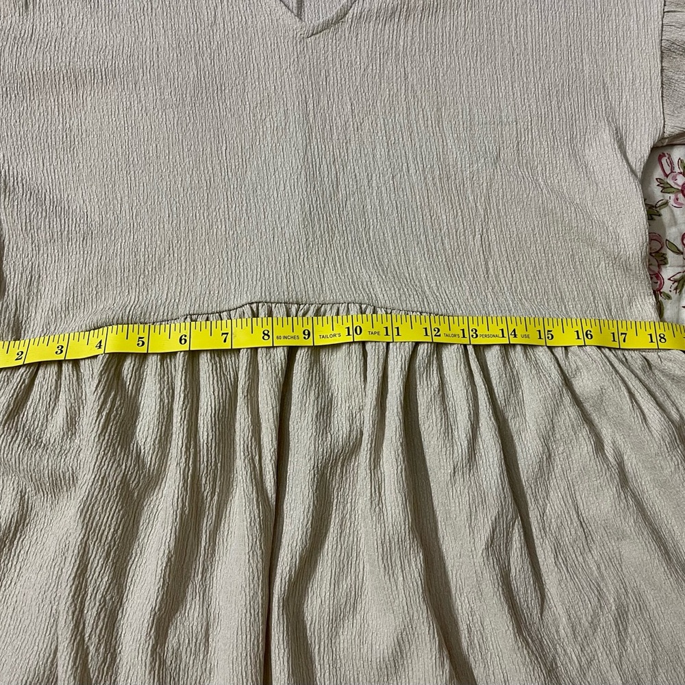 Zara oversized dress (beige) - Picture 3 of 3